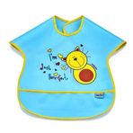 Babyjem Poli Muşamba Büyük Mama Önlüğü 029 Mavi Mavi Renk