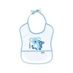 Babyjem Poli Muşamba Küçük Mama Önlüğü 030 Mavi - Renkli - Standart