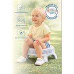 Babyjem Portatif Katlanabilir Seyahat Lazımlığı Soft Mavi + 5 Hediye Poşet