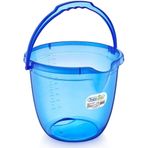 Babyjem Şeffaf Mavi Bebek Banyo Kovası