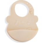 Babyjem Silikon Mama Önlüğü Ekru - Standart