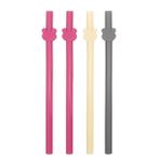 Babyjem Silikon Pipet 4 Lü Kız