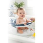 Babyjem Yandan Açılır Banyo ve Mama Oturağı İndigo Mavi cok-renkli