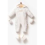 Babyline Astronot Tulum & Bebek Kozmonot - 3 - 6 Ay - Beyaz - Mavi
