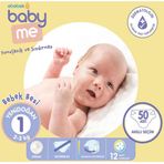 Baby&Me No:1 Yenidoğan 50 Adet Bebek Bezi