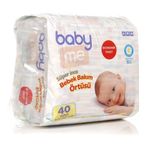 Baby&Me Süper İnce 60x90 cm 40lı Bebek Bakım Örtüsü