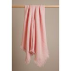 Babymet %100 Pamuk 4 Katlı Müslin Bebek Battaniyesi-Mint Renk 100X120 cm – Yumuşak&doğal, Saçaklı Örtü - Pembe - 100 x 120