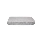BabyMeva Bebek Ve Çocuk Lastikli Fitted Çarşaf 120x200 Cm (gri Yıldızlı)