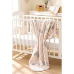 Babymod Figürlü Peluş Kız/erkek Bebek Battaniye - Bej