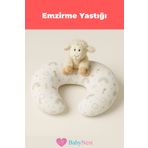 Babynest Emzirme Yastığı ve Destek Minderi Gökkuşağı Bej