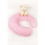 Babynest Emzirme Yastığı Ve Destek Minderi Pembe Minik Yıldız