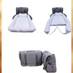 Babynest Taşınabilir Bebek Yuvası Çantalı Kolay ve Pratik Taşıma - Gri
