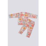 babynup Pool Party Desenli Pembe Soft Bebek Çocuk Pijama Takımı