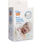 Baby&Plus 10 Adet Burun Aspiratörü Yedek Filtre