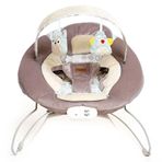 Baby&Plus Puffy Peluş Müzikli Ev Tipi Gri Ana Kucağı