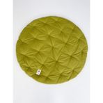 Babys Field Yuvarlak Oyun Halısı - 90 x 90 cm - Yağ Yeşili