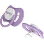 BabySoft Yuvarlak Uçlu Lila Emzik 6 - 18 Ay