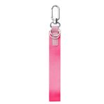 Babysun Bileklik Anahtarlık Kadınlar ve Erkekler için Asla Kayıp Bilek Kayışı Kordon Araba Anahtarları Kimlik Rozeti Cüzdan Kart Tutucu Airpod Kılıf, Sıcak pembe, 4x30cm