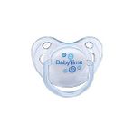 Babytime BT135 Silikon Damaklı Desenli Emzik No:2 - Mavi - 6 - 18 Ay