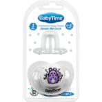 Babytime BT137B 0-6 Ay Silikon Emzik Beyaz