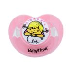 Babytime BT137P 0-6 Ay Silikon Emzik Pembe