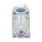 Babytime BT144 Silikon Damaklı No:2 Mor Emzik