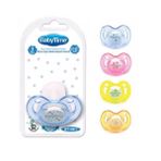 Babytime BT149-1 Kiraz Uçlu 0-6 Ay Sarı Silikon Emzik