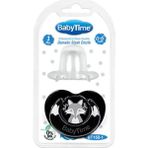 BabyTime BT153 Damaklı Siyah Emzik No:1 - Renkli - 0 - 6 Ay