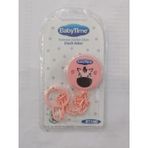 Babytime BT198 Desenli Pembe Emzik Askısı