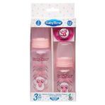Babytime BT209 3'lü Pembe Biberon Seti