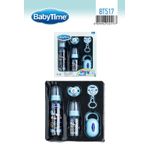 Babytime BT517 5'li Mavi Cam Biberon Seti
