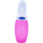 Babytime Kaşıklı Biberon Pembe Silikon 225 Ml Tekli Kullanıma Uygun Pratik Besleme Aracı
