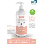 Babyton Bebek ve Çocuklar İçin 250 ml Doğal Yüz ve Vücut Losyonu