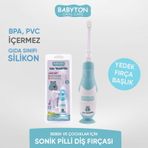 Babyton Bebekler ve Çocuklar İçin Sonik Pilli Diş Fırçası