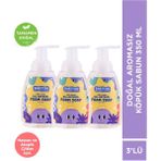Babyton Doğal Aromasız Köpük Sabun 3'lü Set 350 ml - Şeffaf - Mat