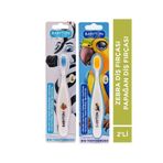 Babyton Ekolojik Zebra - Papağan Diş Fırçası 2'li Set
