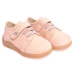 BabyWalk Kız Bebek Spor Ayakkabı Suni Deri Pembe -