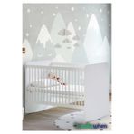 Babywhen Sallanan Bebek Beşik - Sabitlenir Kademeli Bebek Beşiği – Park Yatak & Bebek Yatağı - 60x120 cm