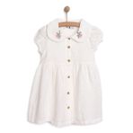 BabyZ BabyZ Kız Bebek Elbise Vintage Girl Bebe Yaka