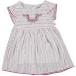Babyz Kız Bebek Nakışlı Elbise - 1 Yaş - Pembe