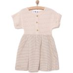Babyz Vintage Girl Elbise - 9 Ay - Ekru