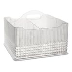 Baci Milano 20.8x20.8 cm Chic&Zen Kitchen Şeffaf Peçetelik