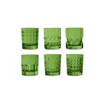 Baci Milano Crystal Touch 6'lı 300 ml Yeşil Bardak Seti