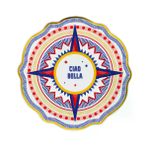 Baci Milano Dolce Vita 6'lı Ciao 27 cm Bella Servis Tabağı