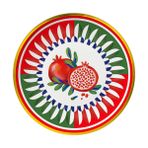 Baci Milano Dolce Vita 6'lı Nar Ekmek Tabağı 16 cm Porselen