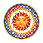 Baci Milano Dolce Vita 6'lı Sun Ekmek Tabağı 16 cm Porselen