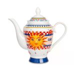 Baci Milano Dolce Vita Güneş 13 cm Desenli Çaydanlık