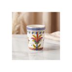 Baci Milano Dolce Vita Palm Kapaklı Espresso Fincanı 7 cm Porselen