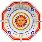 Baci Milano Dolce Vita Sun 6'lı Çukur Tabak 23,5 cm Melamin - 0,21 lt - Turuncu