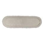 Baci Milano Joke Table Kitchen 13x44 cm Kahverengi Melamin Oval Servis Tabağı